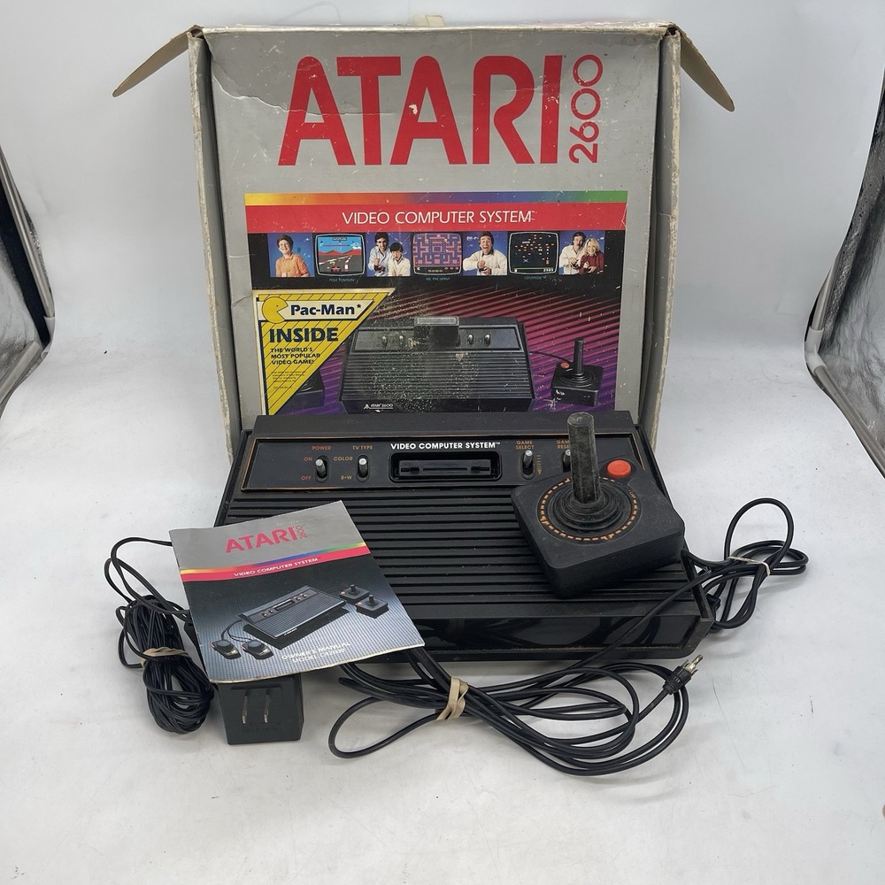 Atari 2600 Vader Boxed Console untested